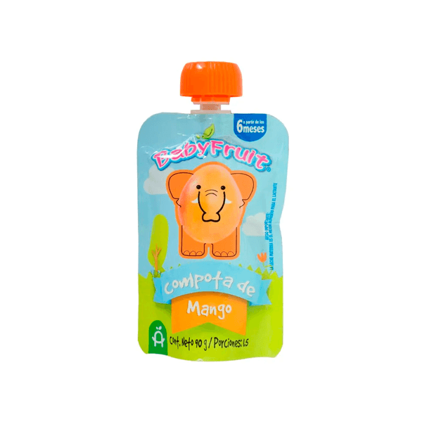 Compota Babyfruit Pouch Mango x 90 Gr