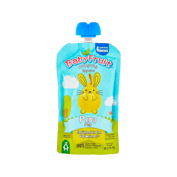 Compota Babyfruit Pouch Pera x 90 Gr