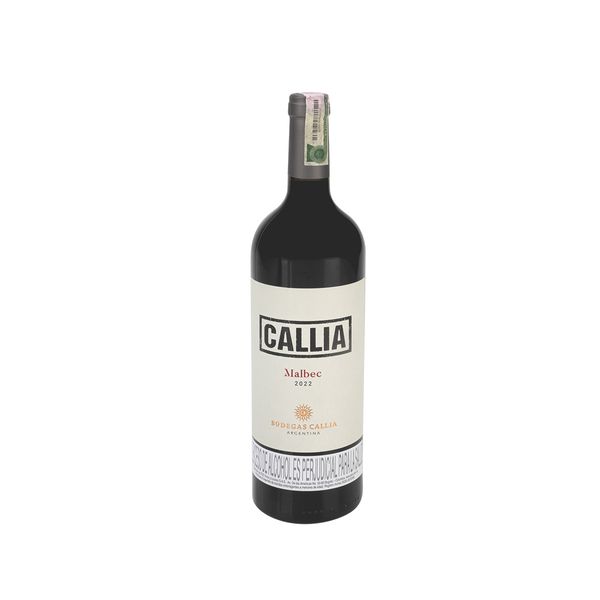 Vino Tinto Callia Alta Malbec X 750 Ml