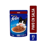 Alimento-Humedo-Gato-Felix-De-Pavo-x-85-Gr
