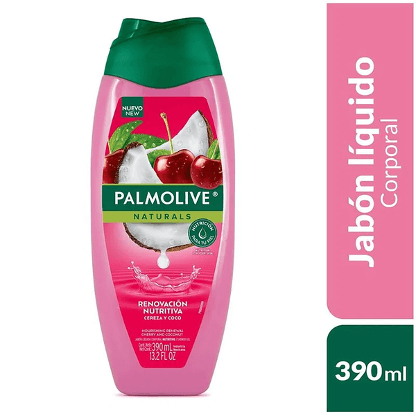 Jabón Liquido Palmolive Cherry Cocomil 390 Ml