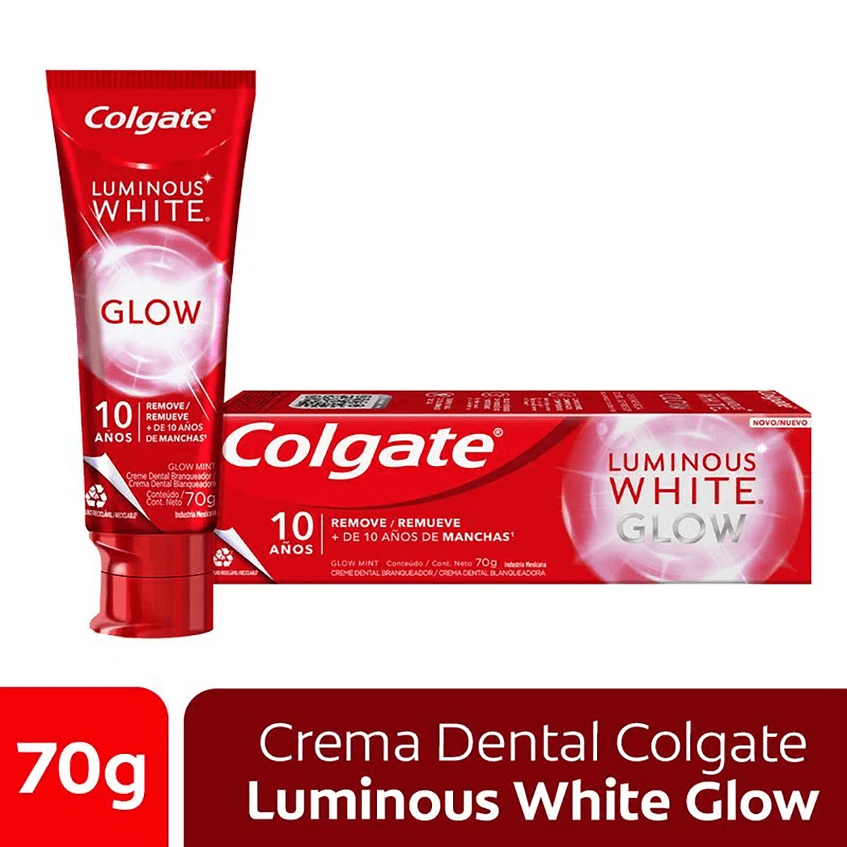 Crema Dental Colgate Luminous White Glow 70 Gr - Mercados Colsubsidio