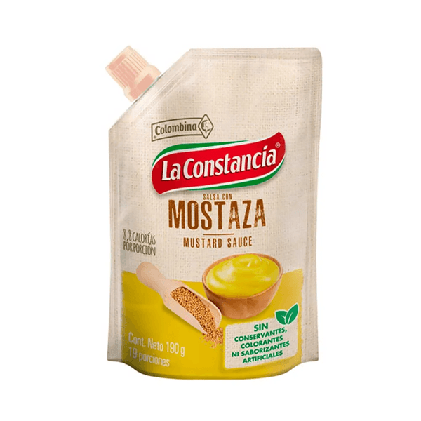 Salsa La Constancia Con Mostaza x 190 Gr