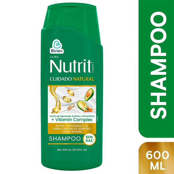Shampoo Nutrit Cuidado Natural 600 Ml