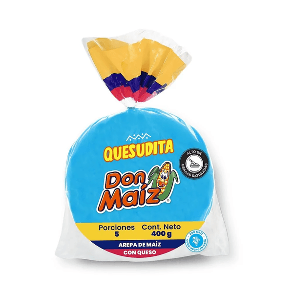 Arepa Quesudita Don Maíz x 5 Unidades x 35 Gr