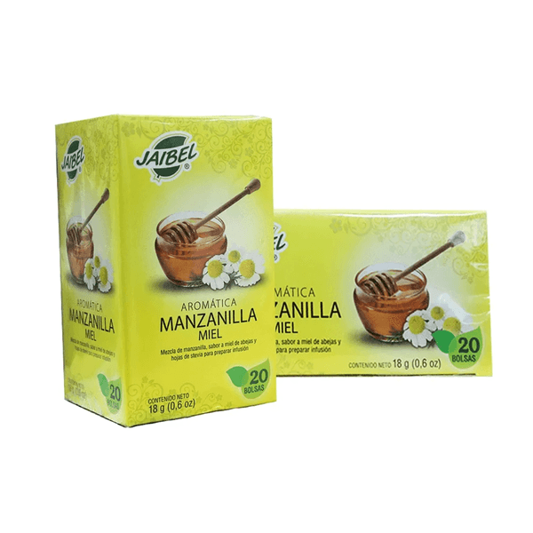 Aromática Jaibel Manzanilla Miel 20Un x 18 Gr