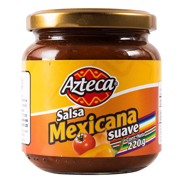 Salsa Mexicana Suave Azteca x 220 G