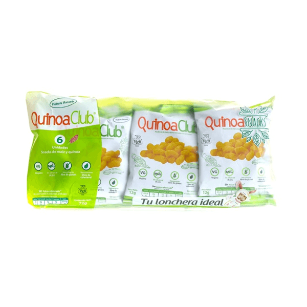 Pasabocas Quinoa Club Maizquin 6U x 72 G