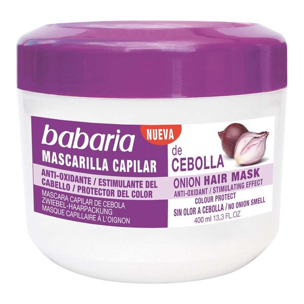 Tratamiento Capilar Babaria Cebolla 400 Ml