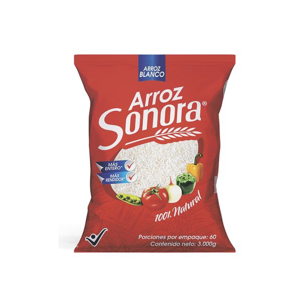 Arroz Sonora x 3 K