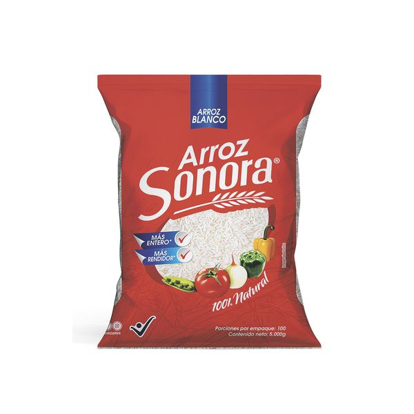 Arroz Blanco Sonora x 5000 G