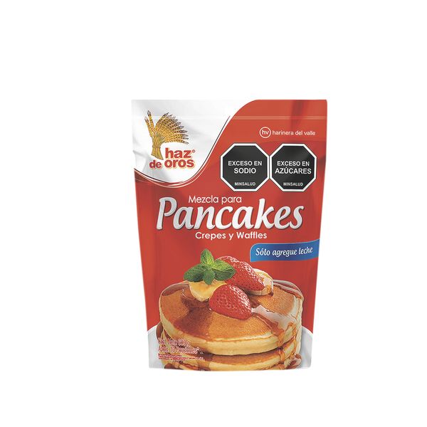Mezcla Lista para Pancakes Crepes y Waffles Haz de Oros x 600 G