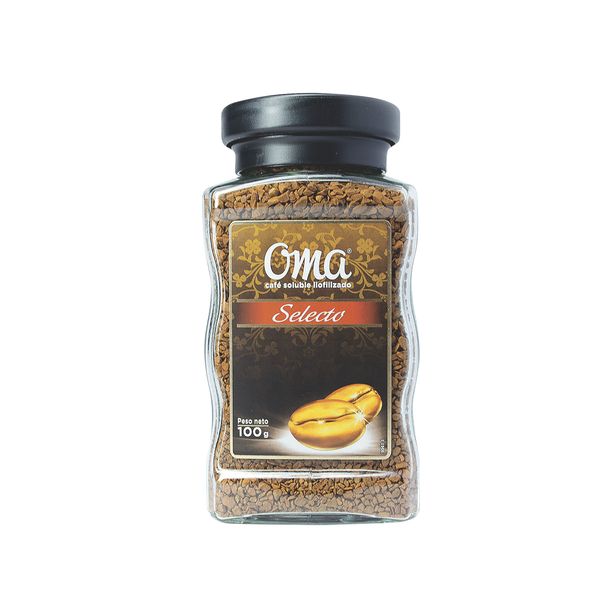 Café Soluble Liofilizado Selecto Oma x 100 G
