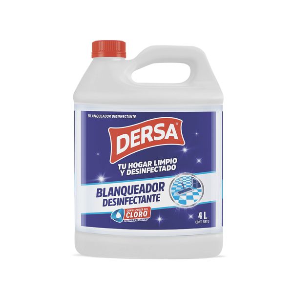 Blanqueador Dersa Desinfectante 4 LT