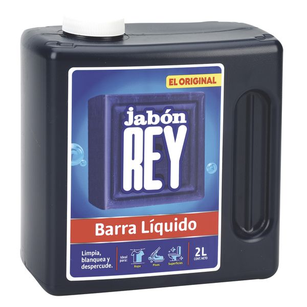 Jabón Barra Liquido Rey 2000 Ml