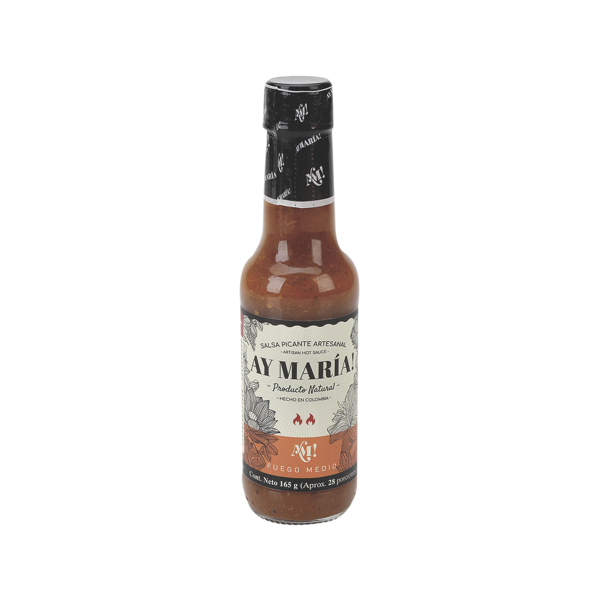 Salsa Ay María Picante Fuego Medio 165 G Mercados Colsubsidio 9786