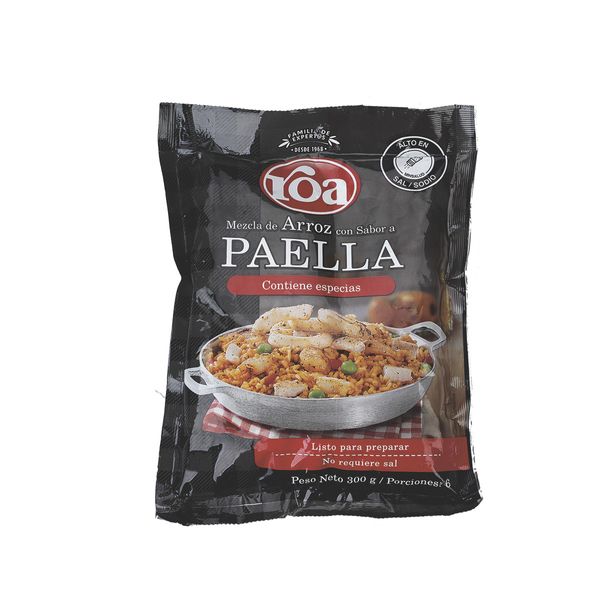 Arroz Con Sabor A Paella Roa Sobre x 300 G