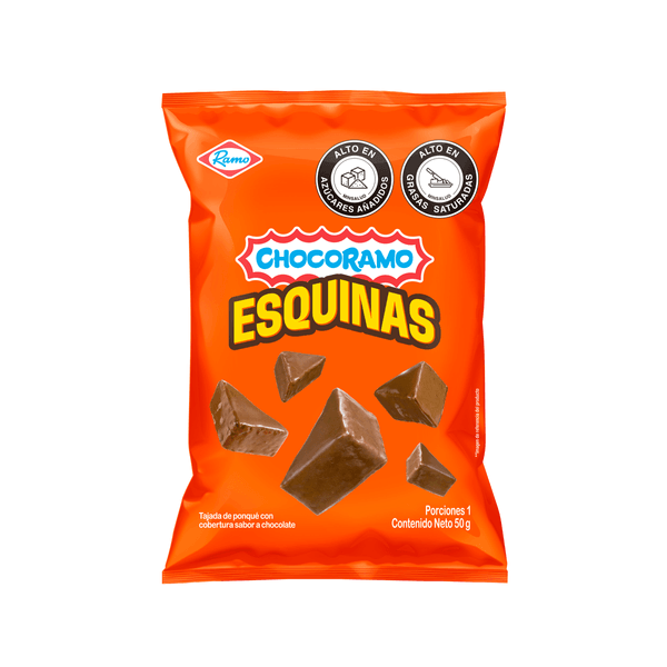 Ponqué Chocoramo Esquinas X 50 G
