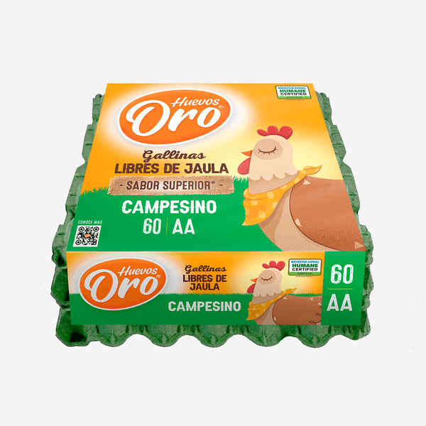 Huevos Oro Campesinos AA X 60 Und