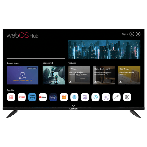 Televisor CAIXUN 40" Pulgadas C40VJFW FHD WEB/OS Tv