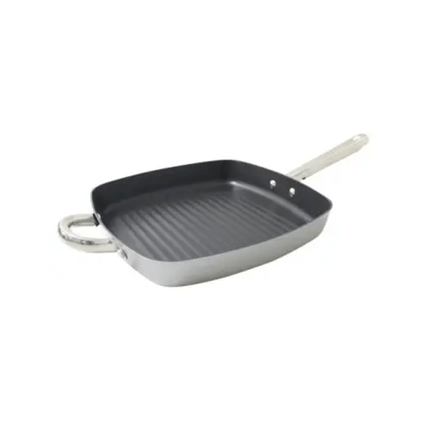 Plancha ILKO Antiadherente 28X28 cm Silver