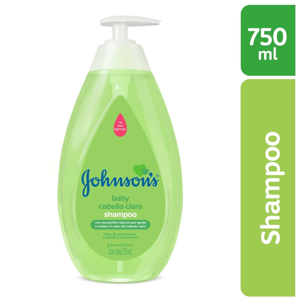 Shampoo Johnson's Baby Cabello Claro x 750ML