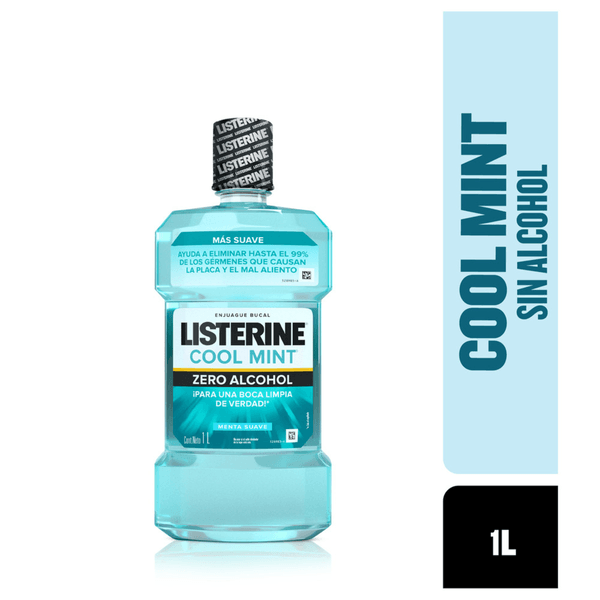 Enjuague Bucal Listerine Coolmint Zero x 1 L
