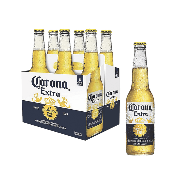 Cerveza CORONA Botella 330 ml. X 6 Und.