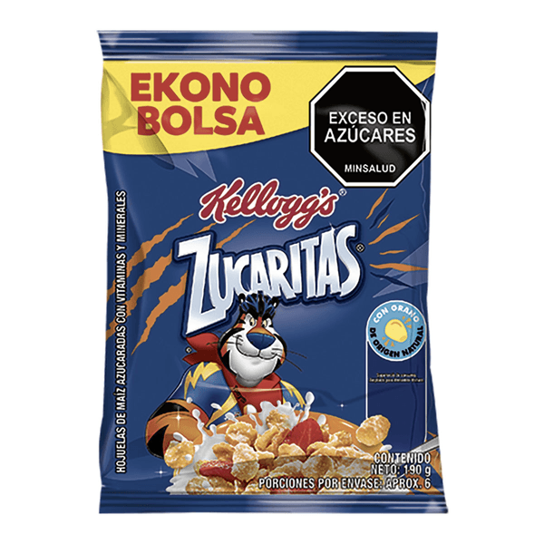Cereal Zucaritas KELLOGGS Bolsa 190 gr.